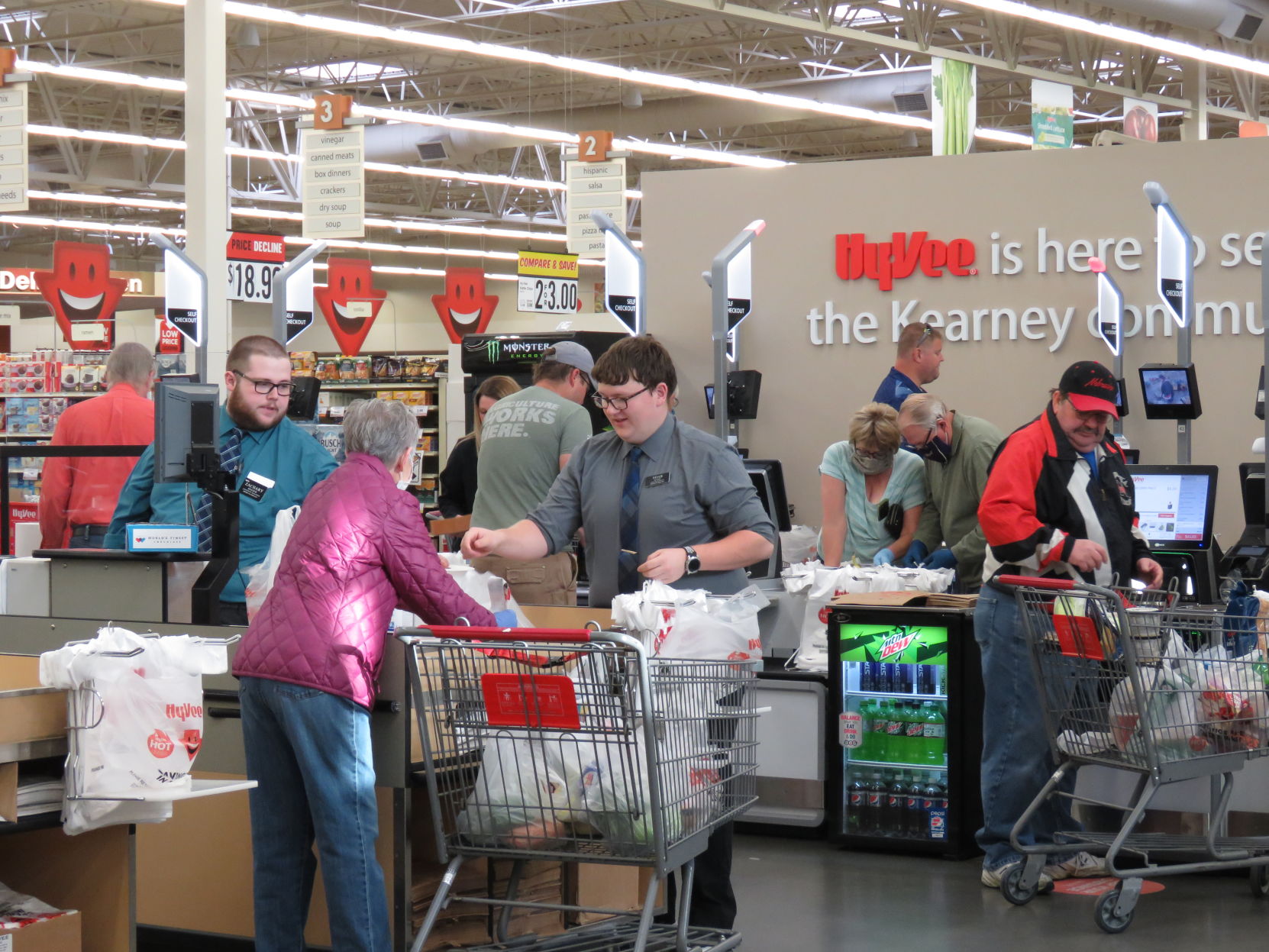 Safe shopping in Kearney